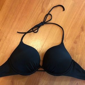 Victoria’s Secret  push up 34b Black bikini top